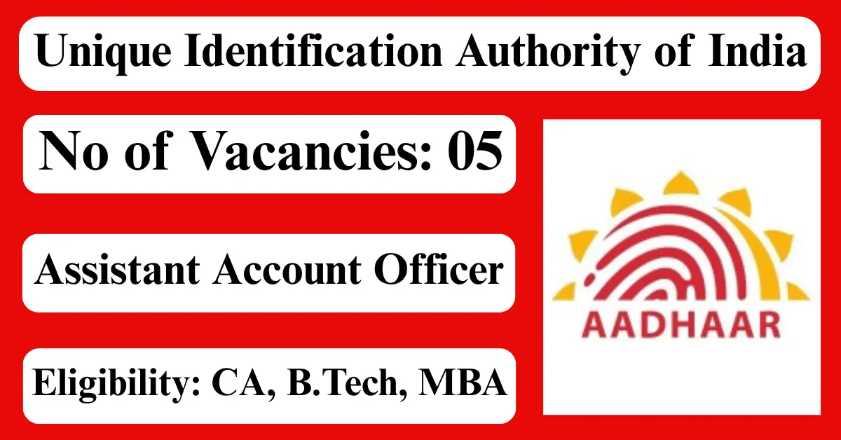 UIDAI Recruitment 2026