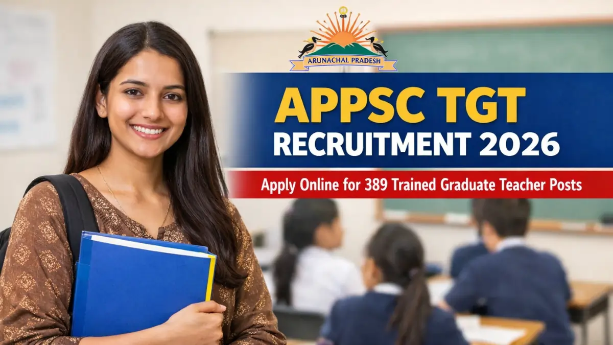 APPSC TGT Recruitment 2026