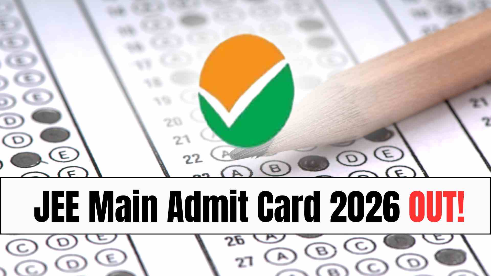 JEE Main 2026 Admit Card