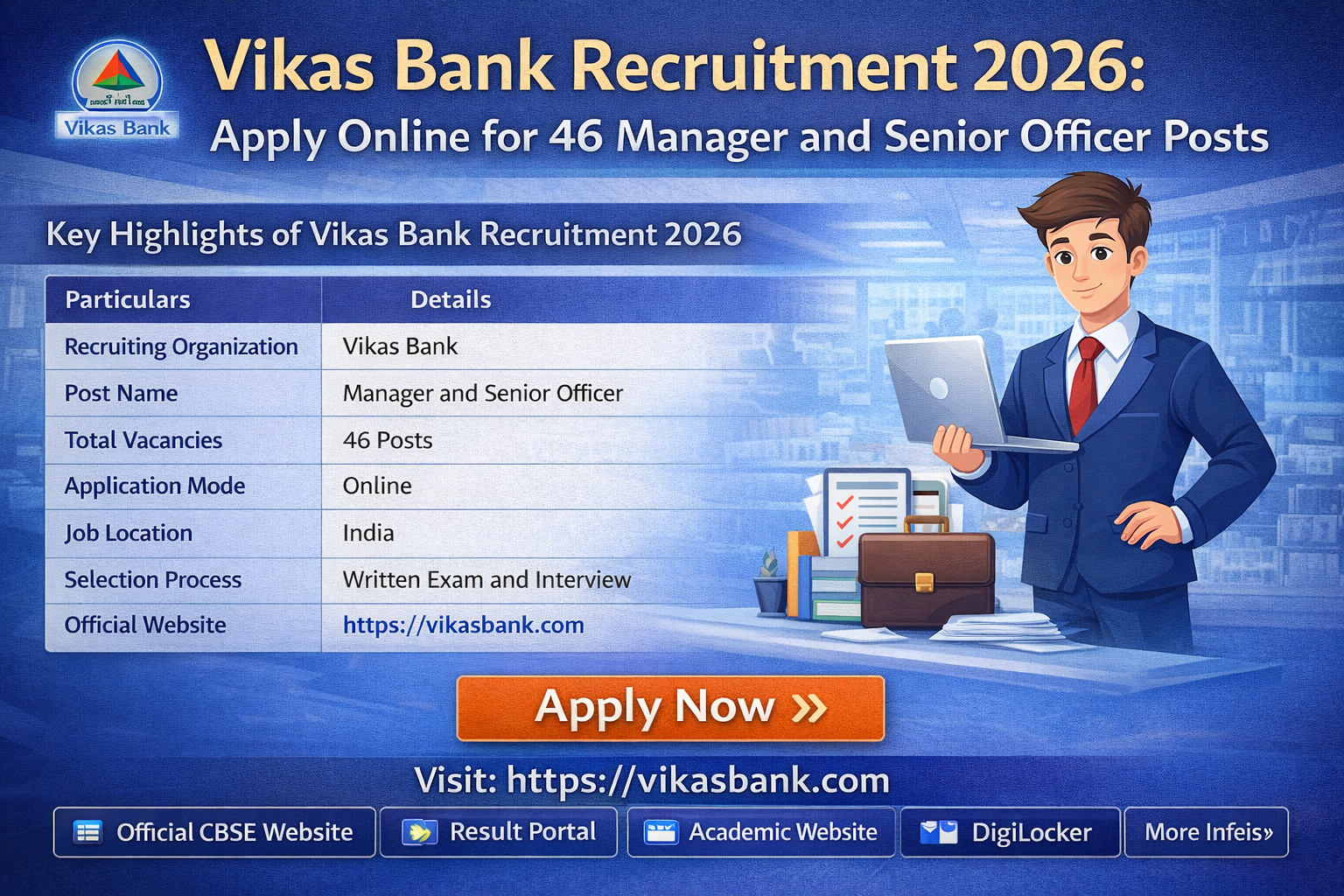 Vikas Bank Recruitment 2026